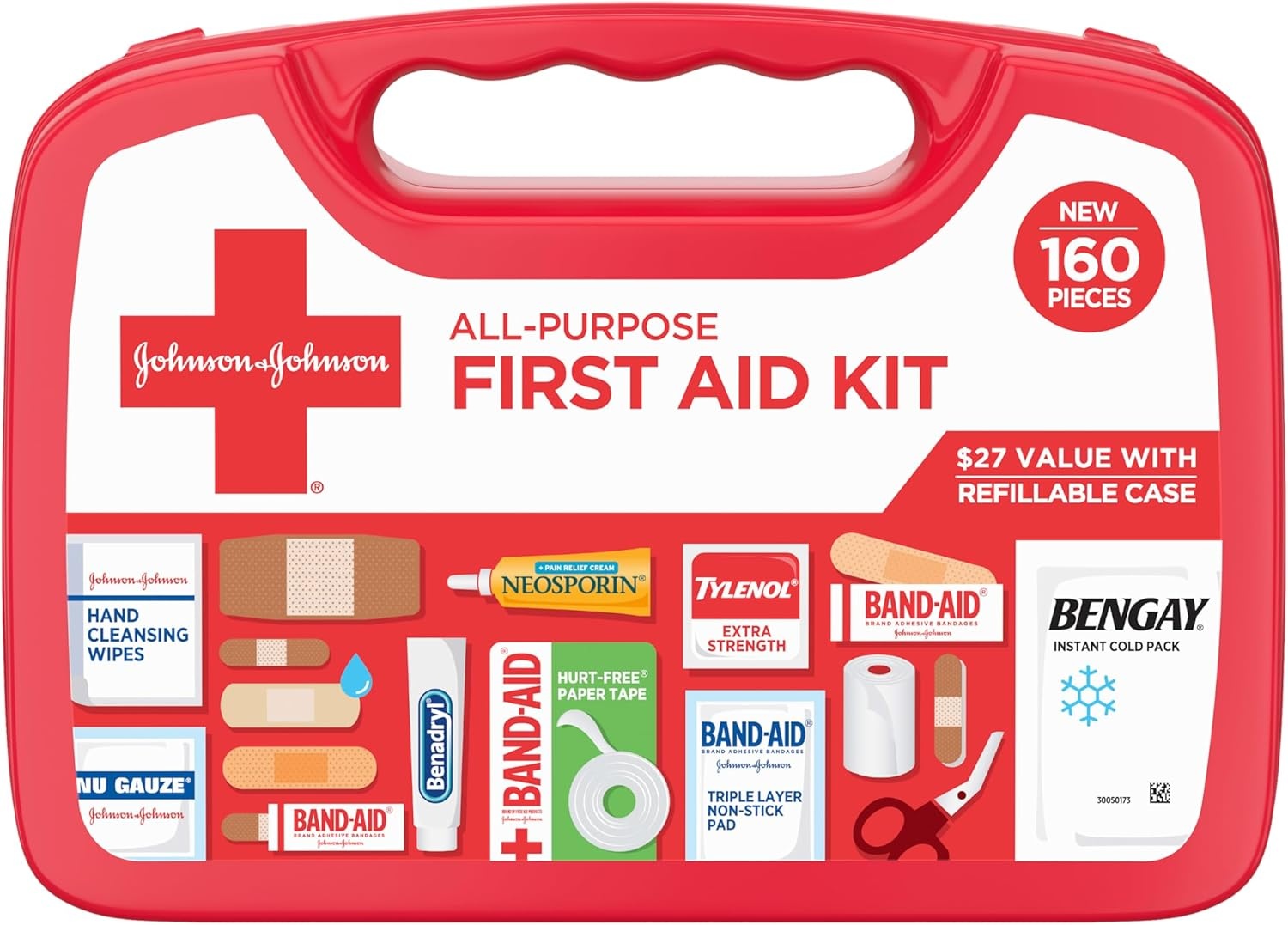 Johnson and Johnson Compact All Purpose First Aid Kit for $10.10