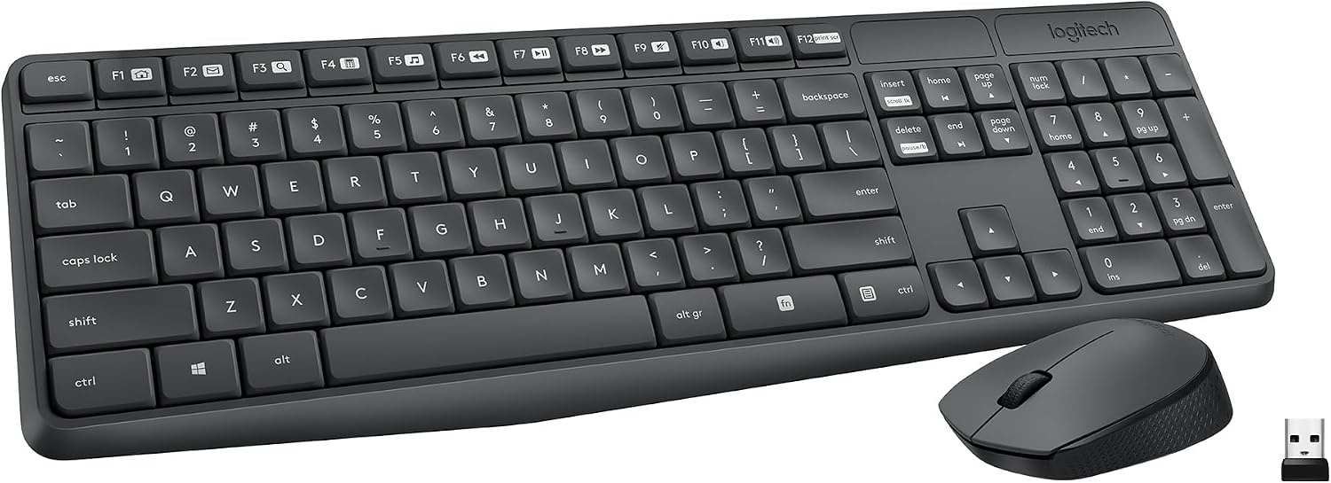 Logitech MK235 Wireless Keyboard and Mouse Combo for $13.99