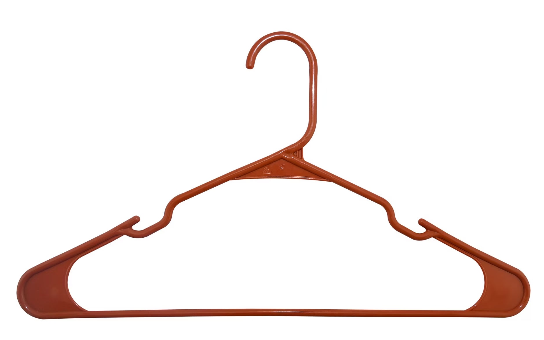 Mainstays Plastic Notched Adult Hangers 100 Pack for $5.24