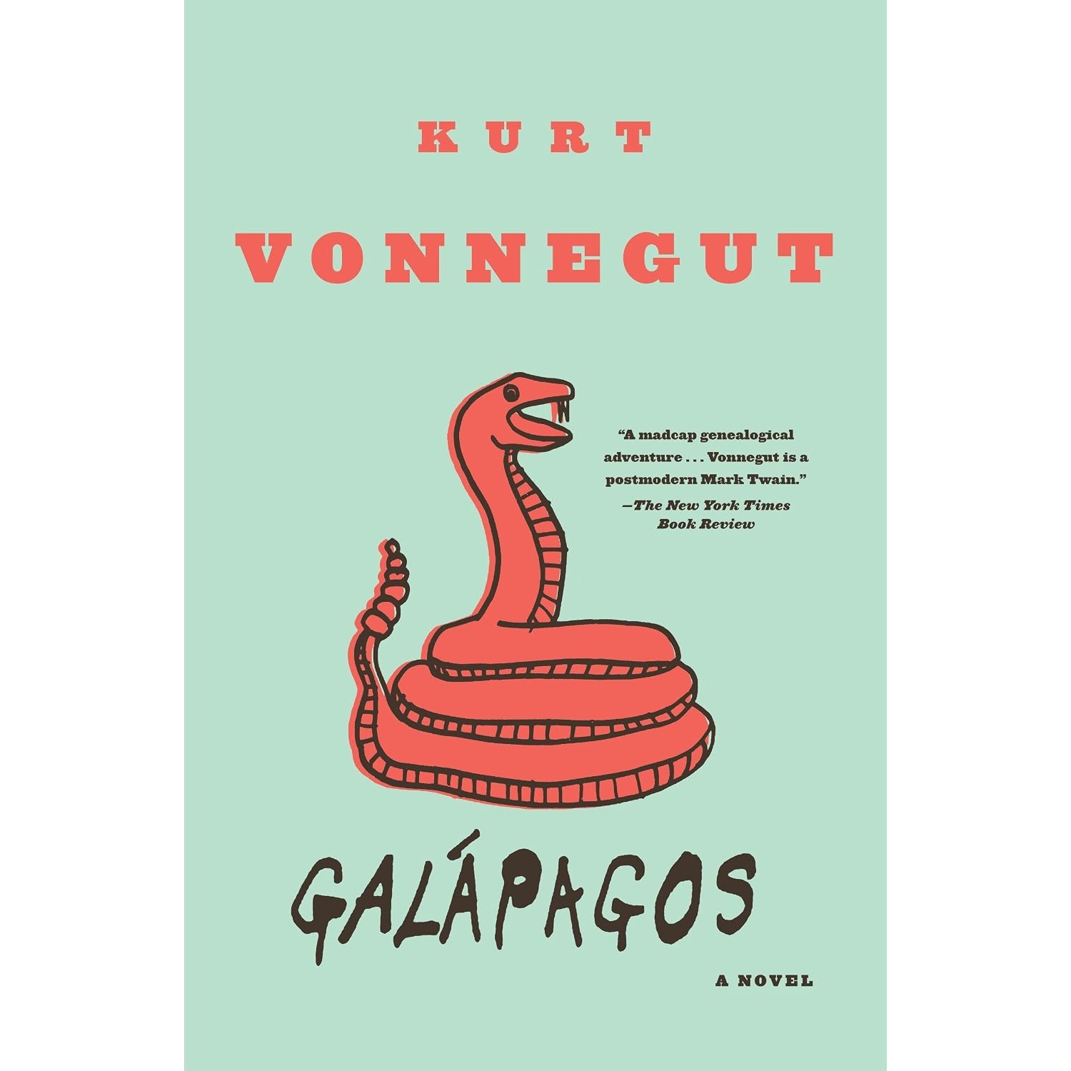 Galapagos A Novel by Vonnegut for $1.99