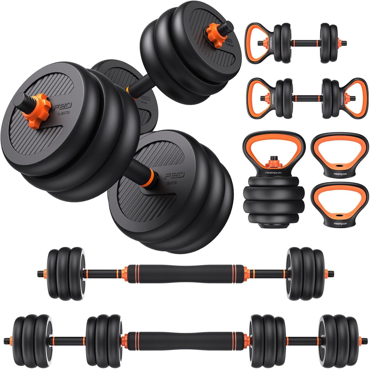 Feierdun 22.5lbs DS2 Adjustable Dumbbells 2 Pack for $56.69 Shipped