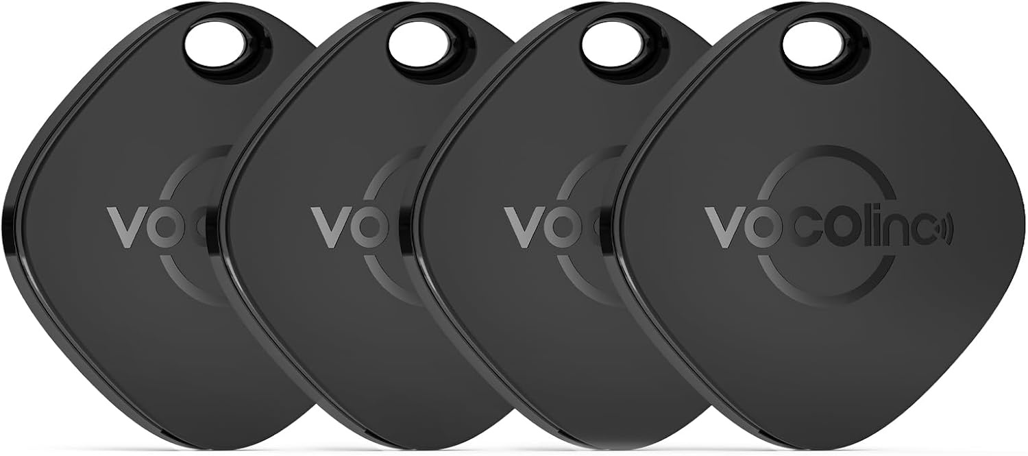 VOCOlinc Apple MFi Certified Air Tracker Tags 4 Pack for $9.99