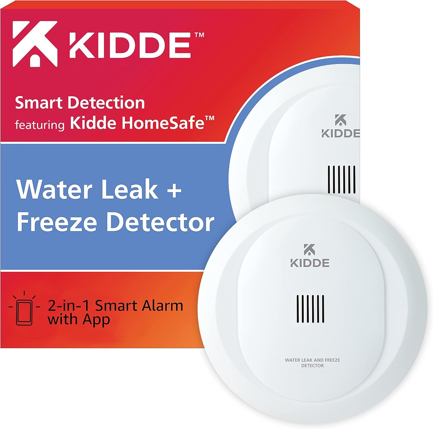 Kidde WiFi Water Leak Detector and Freeze Alarm for $17.15