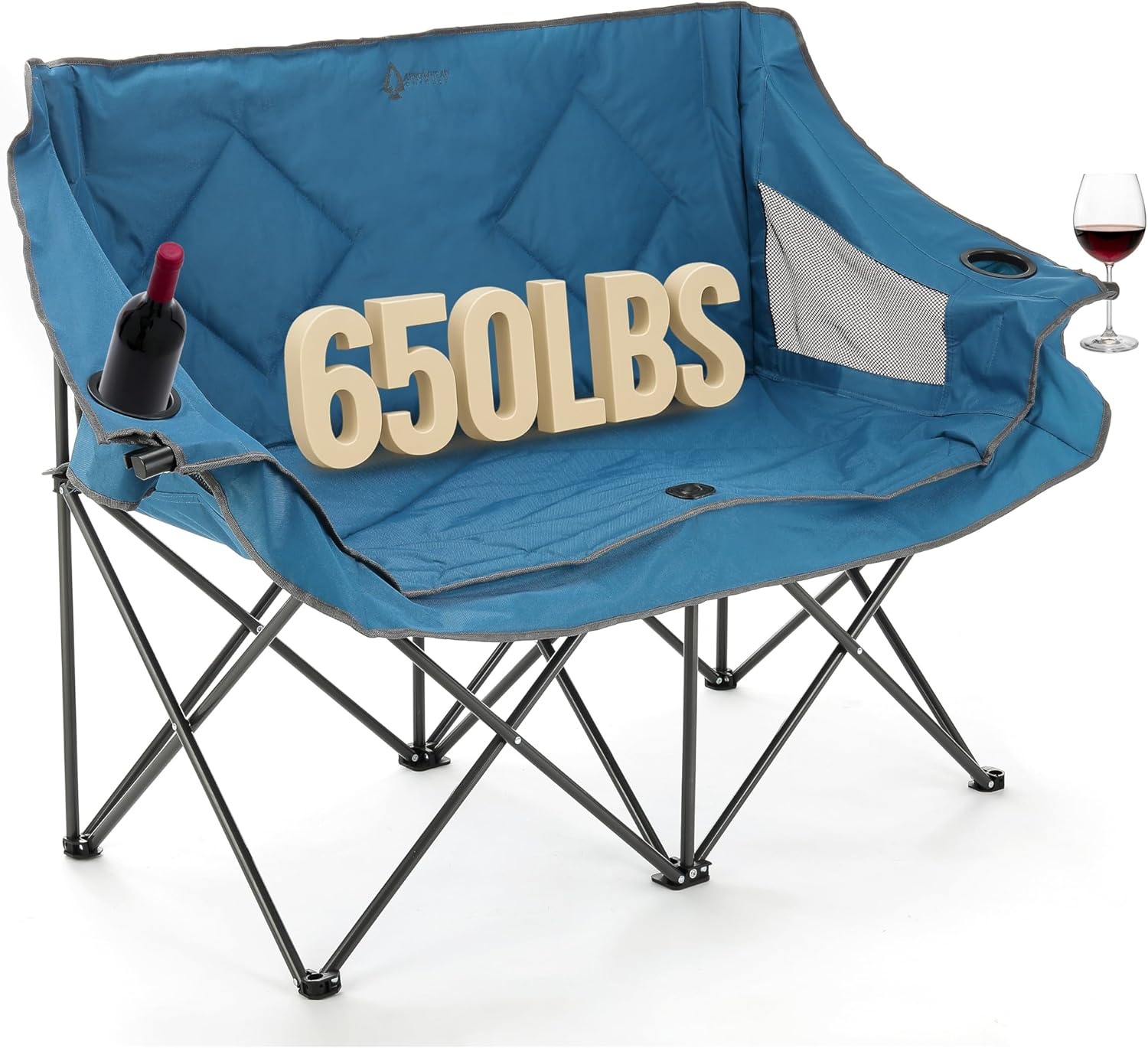 Arrowhead Outdoor Double Duo Camping Chair Loveseat for $39.99 Shipped