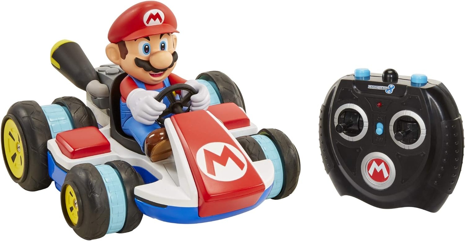 Super Mari Kart 8 Mario Anti-Gravity Mini RC Racer for $17.99