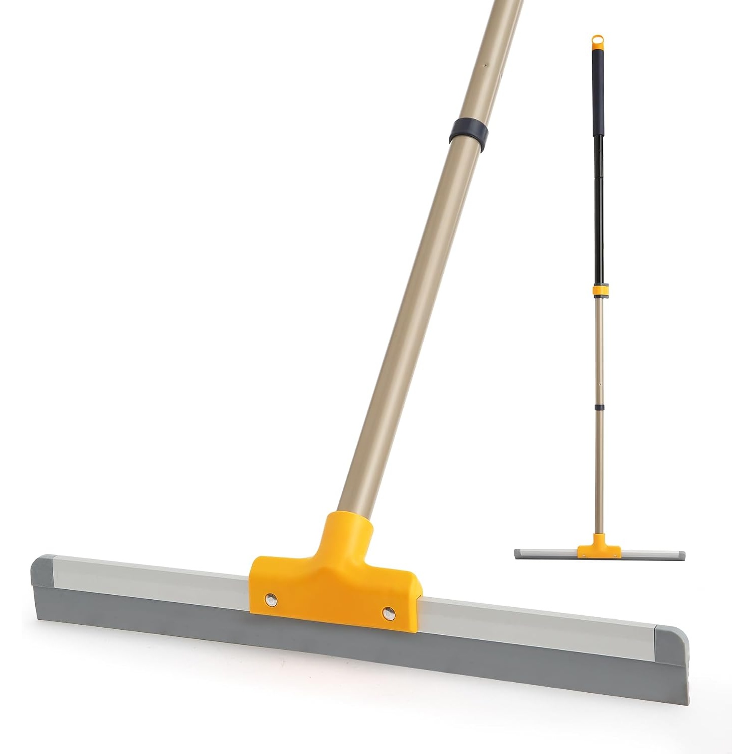 Yocada Rubber Floor Squeegee TPR Blade Scrubber for $7.67