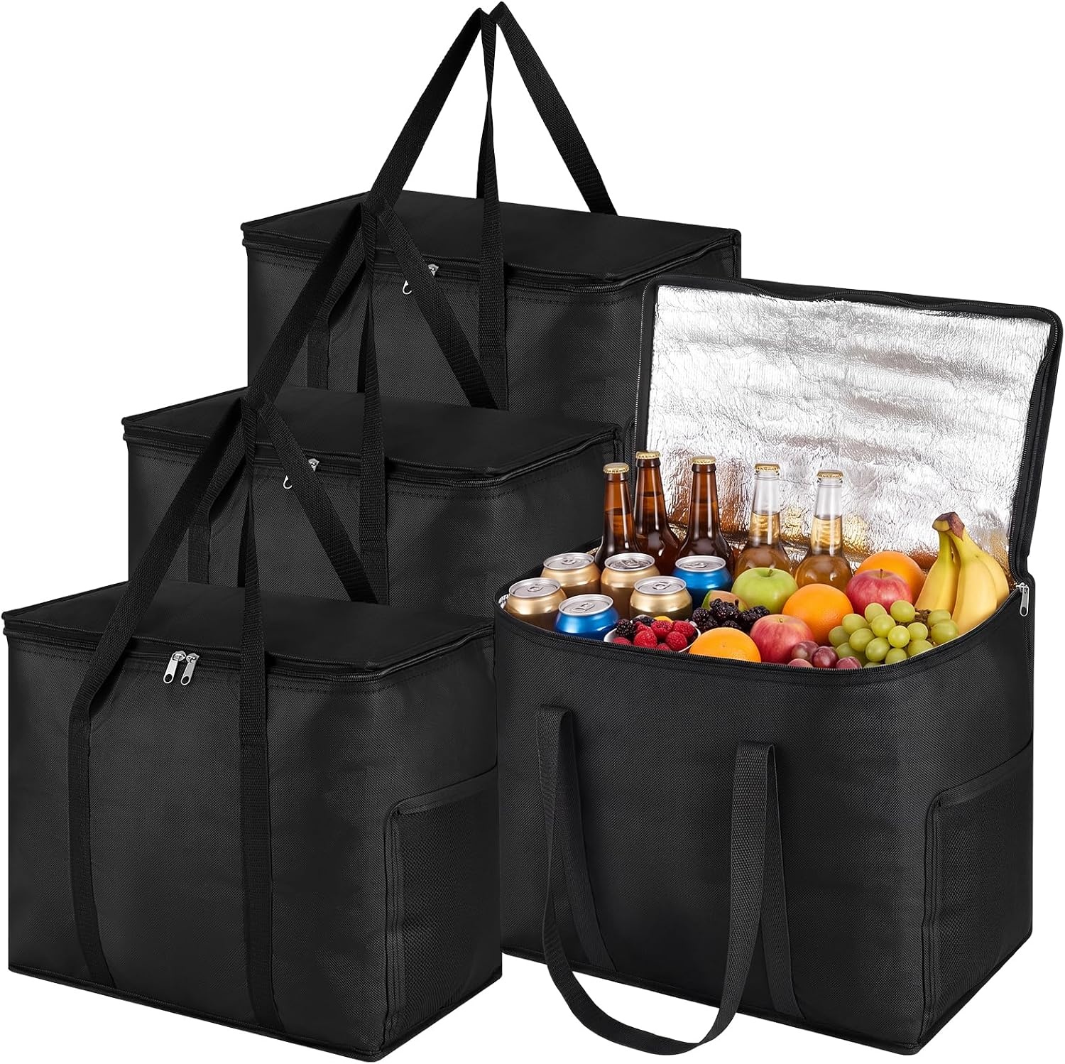 Dntorx Insulated Reusable Grocery Bags 2 Pack for $8.99