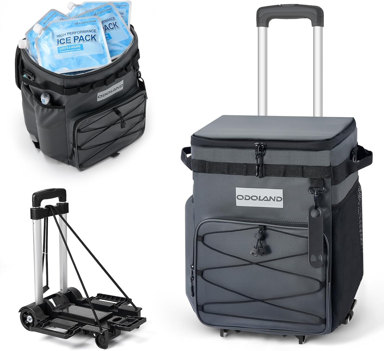 Odoland 48 Can Rolling Cooler Bag for $22.31 Shipped