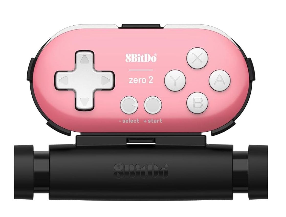8Bitdo Zero 2 Bluetooth Mini Controller with Mobile Clip for $13.99