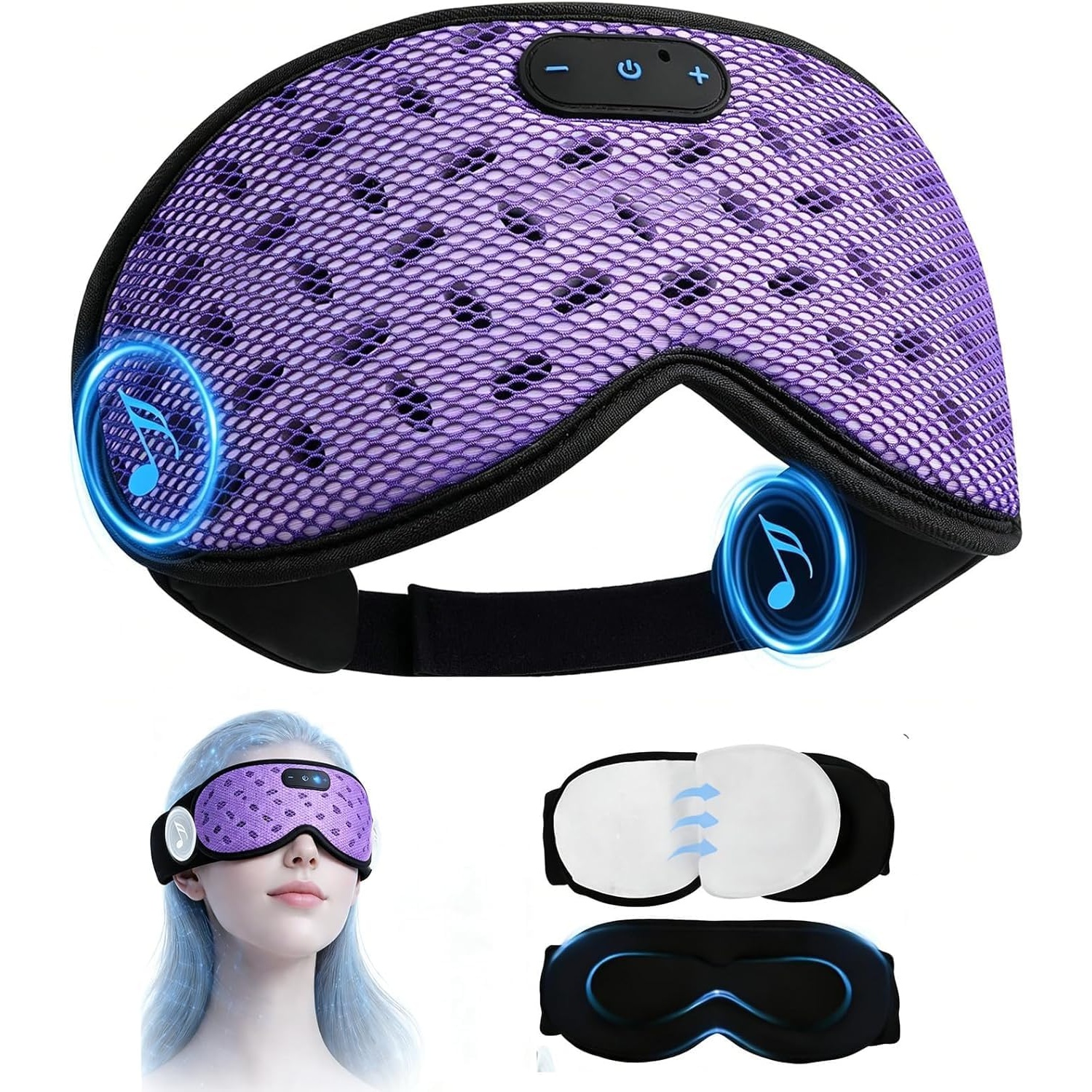 LC-dolida Sleep Headphone and Sleep Mask for $10.99