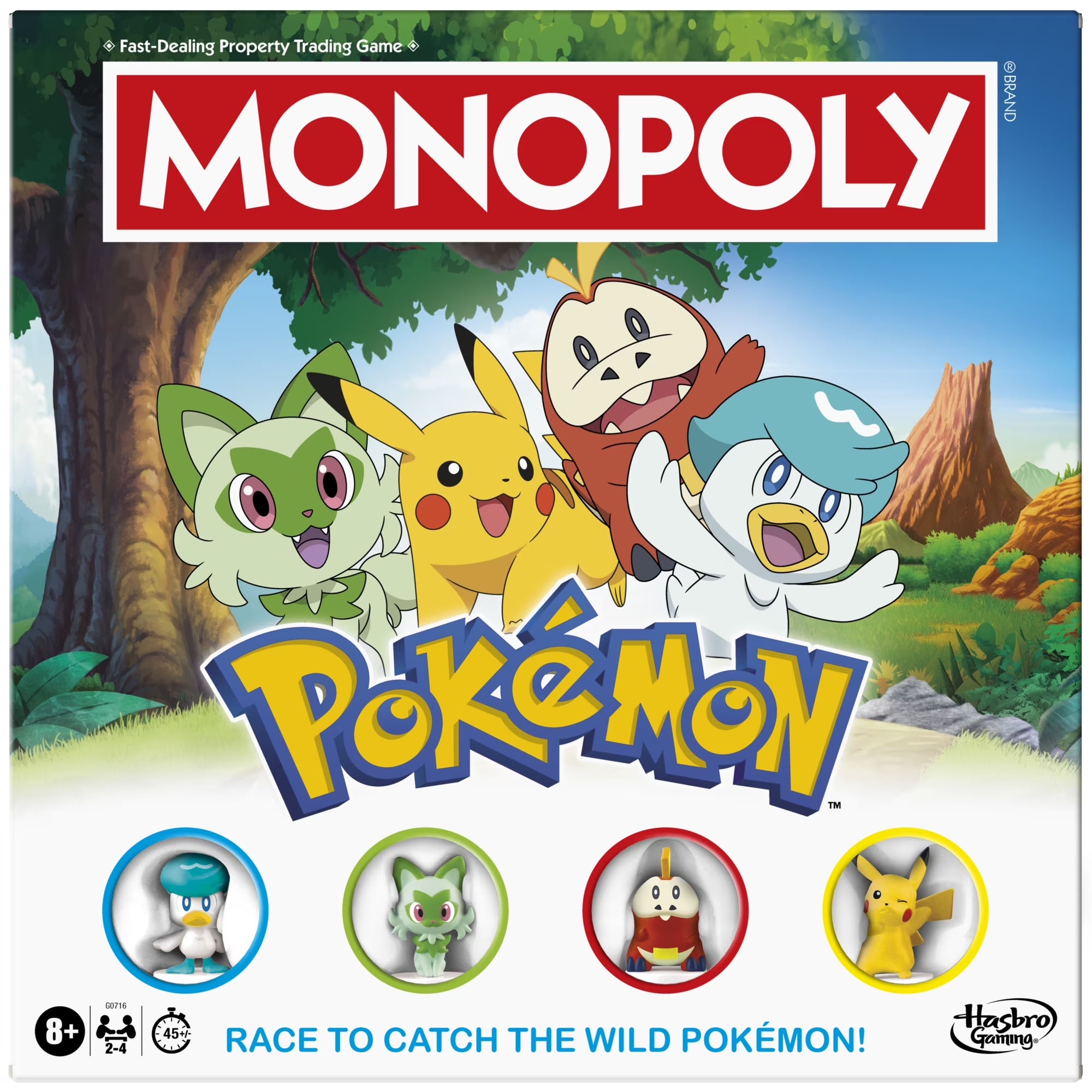 Monopoly Pokemon Edition Board Game for $12.76