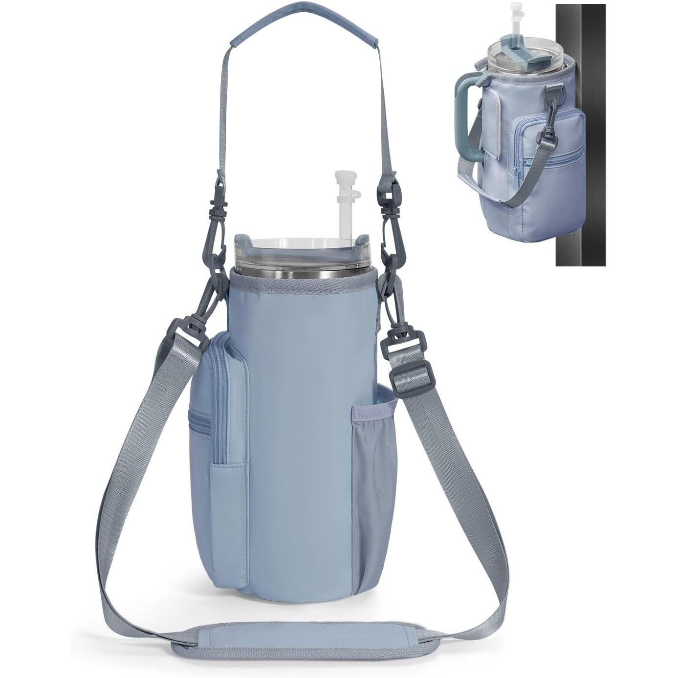 sportsnew Crossbody Water Bottle Holder for $9.99