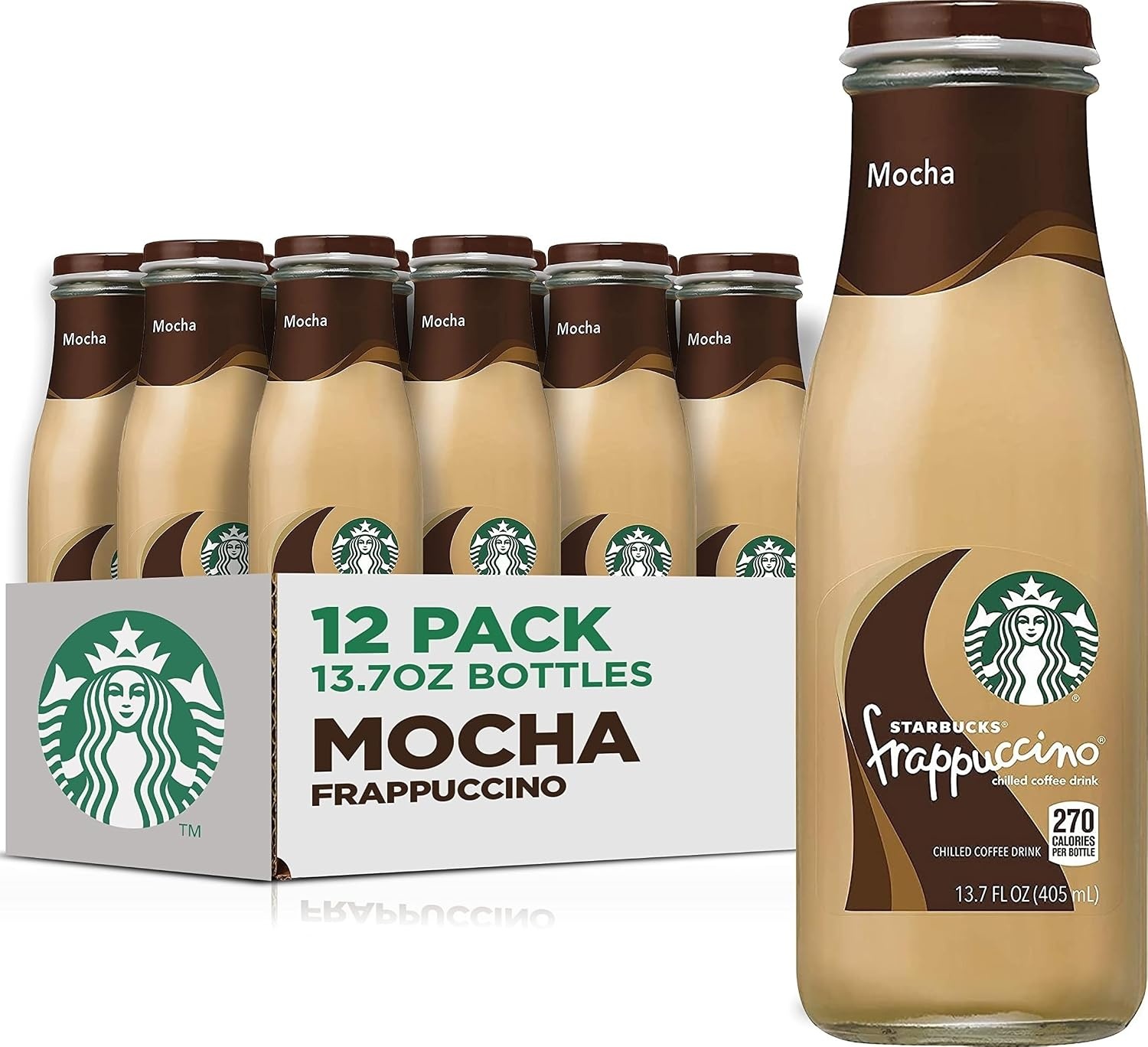 Starbucks Frappuccino Mocha Coffee Drink 12 Pack for $20.28