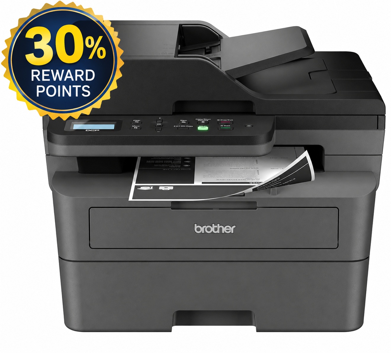 Brother DCP-L2640DW Wireless Monochrome Laser Printer Refurb for $149.99 Shipped