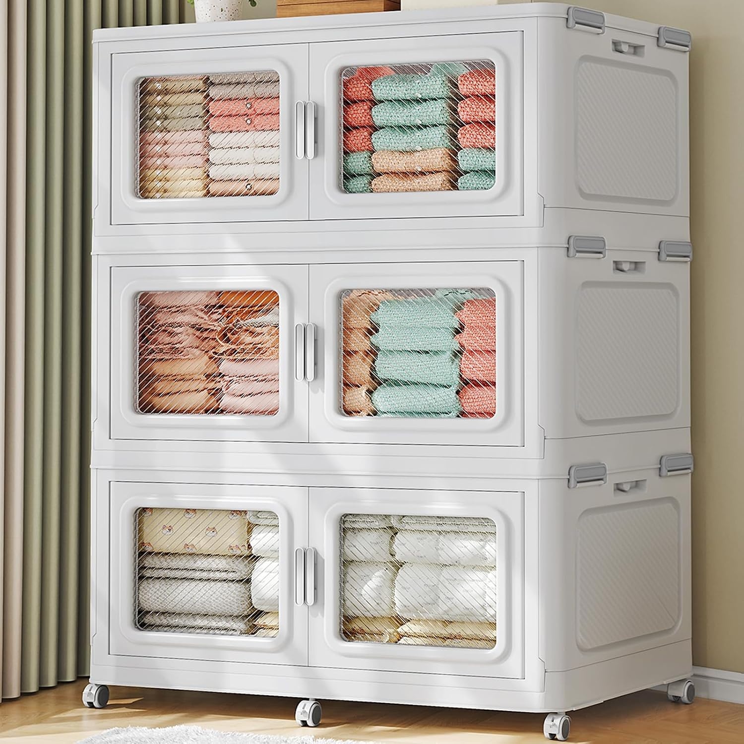 Broview Extra Large Stackable Storage Bin for $99.99 Shipped