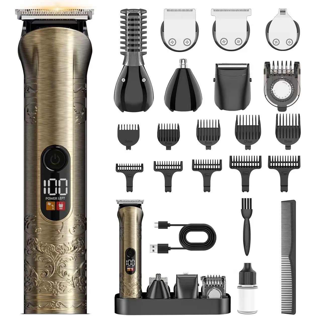 Solati Beard Trimmer for Men Professional Hair Clippers Kit for $19.99 Shipped