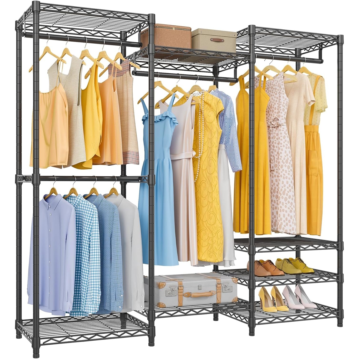 Vipek V5 Medium Freestanding Clothes Rack for $58.64 Shipped