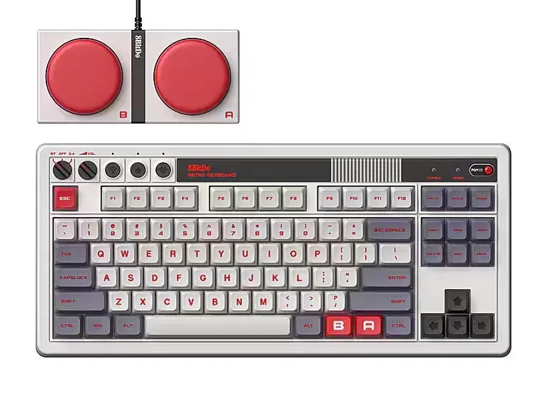 8BitDo Retro Mechanical Keyboard for $69.99 Shipped
