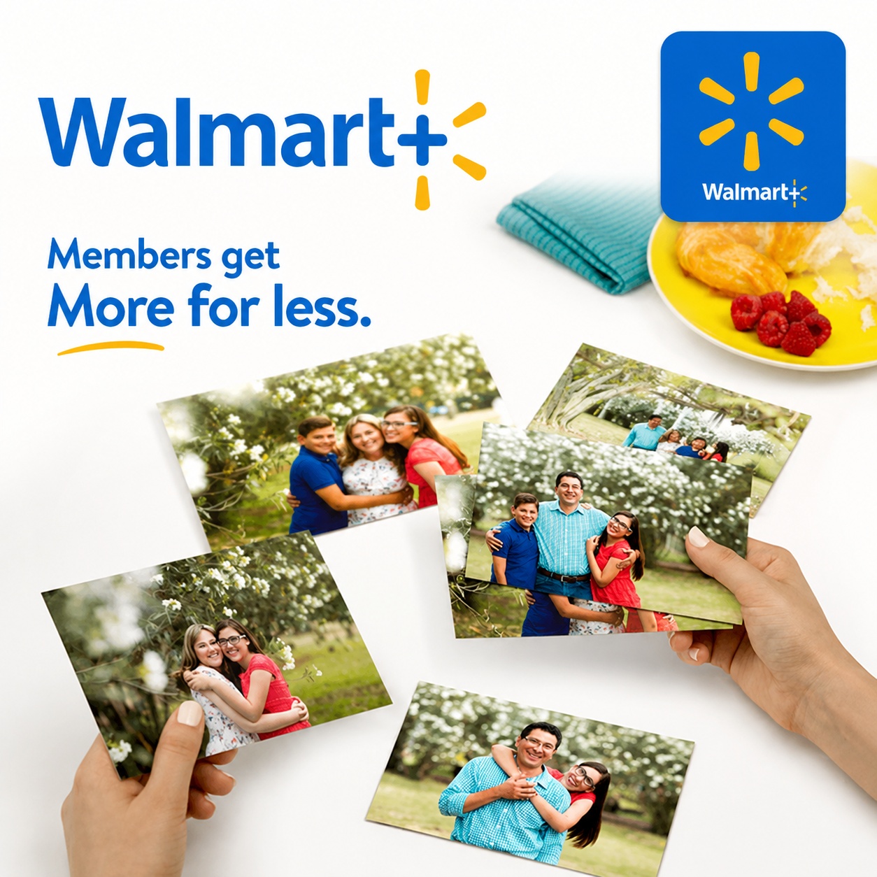 25 Free 4x6 Photo Prints Every Month for Walmart Plus Members