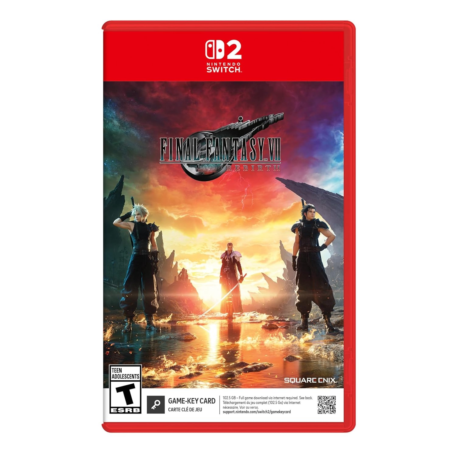 Final Fantasy VII Rebirth Nintendo Switch 2 for $34.99