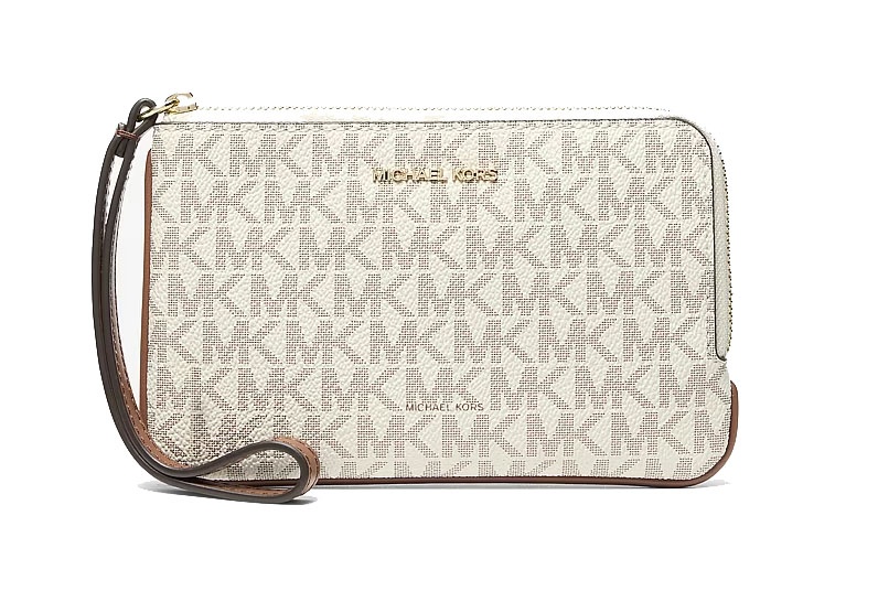Michael Kors Jet Set Travel Small Signature Logo Wristlet for $29