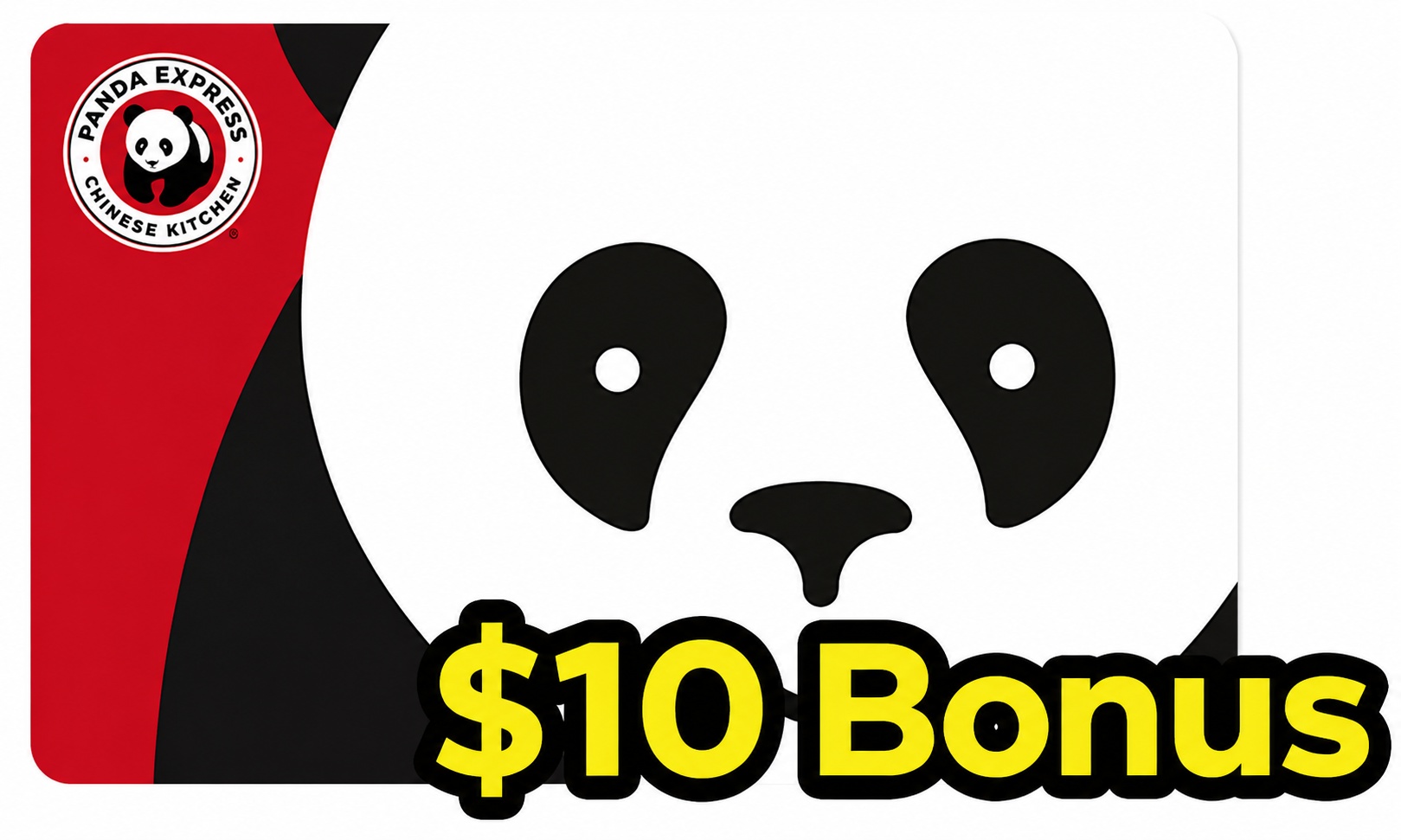 Free Panda Express $10 Bonus When You Buy a $50 Gift Card