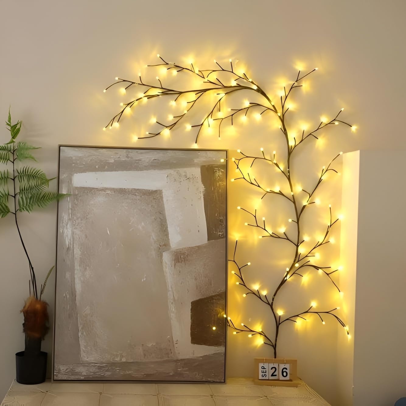 Probapro Enchanted Willow Vine Fairy Lights for $14.99
