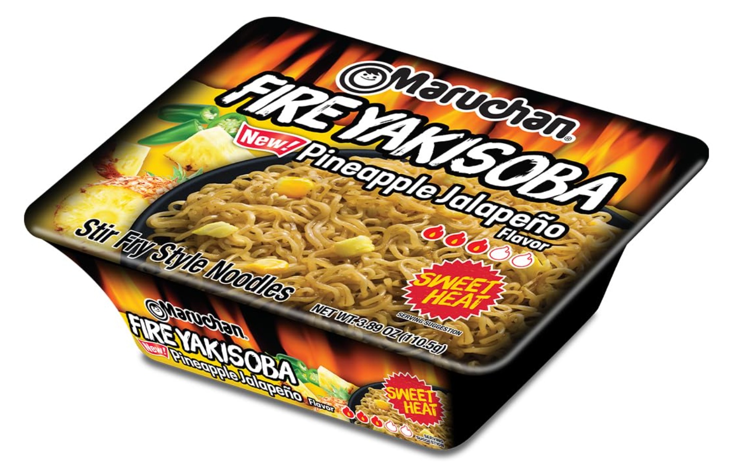 Maruchan Fire Pineapple Jalapeno Yakisoba 8 Pack for $10.99
