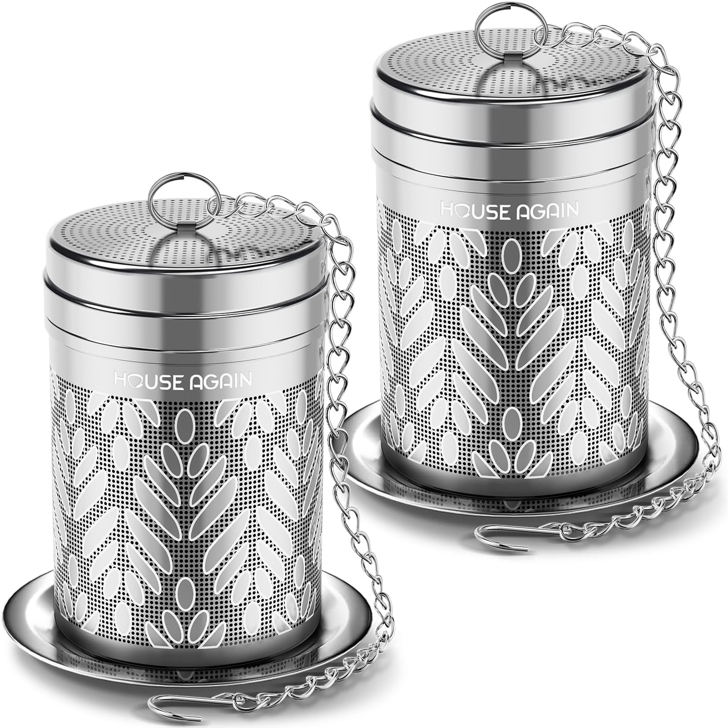 House Again Tea Strainers for Loose Tea 2 Pack for $6.49