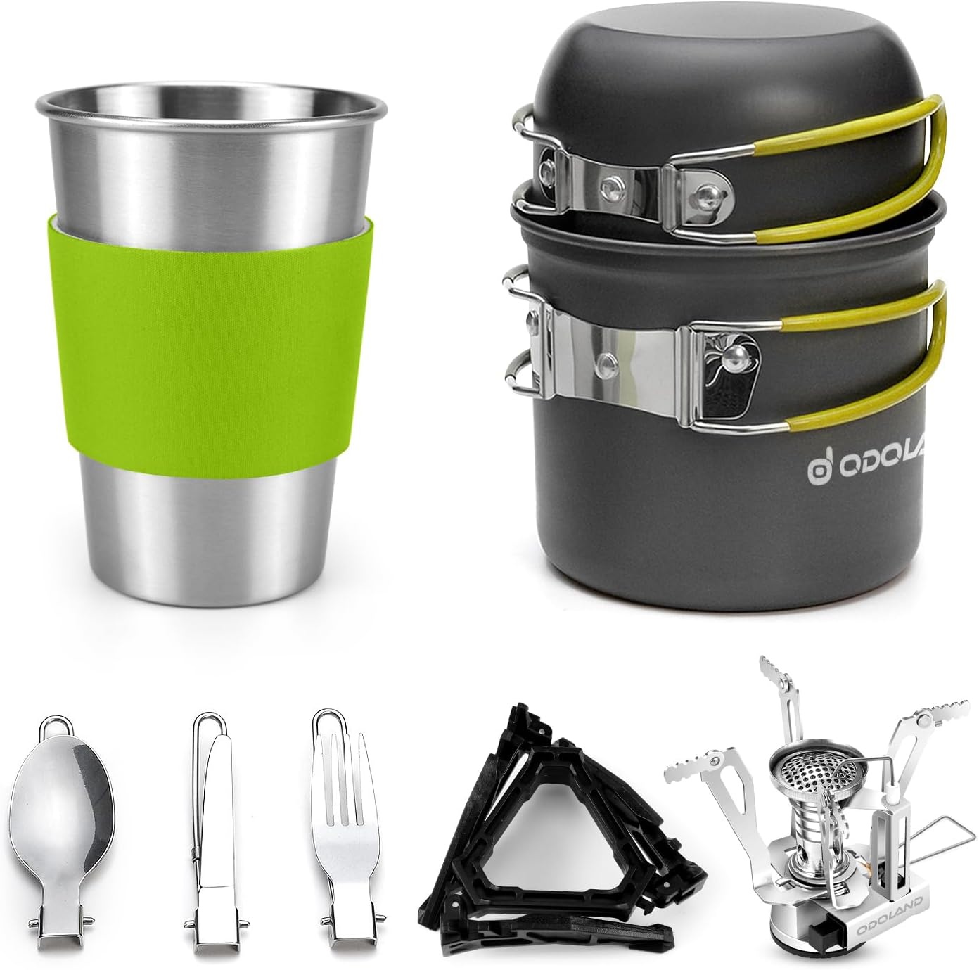 Camping Cookware Stove Set for $15.94