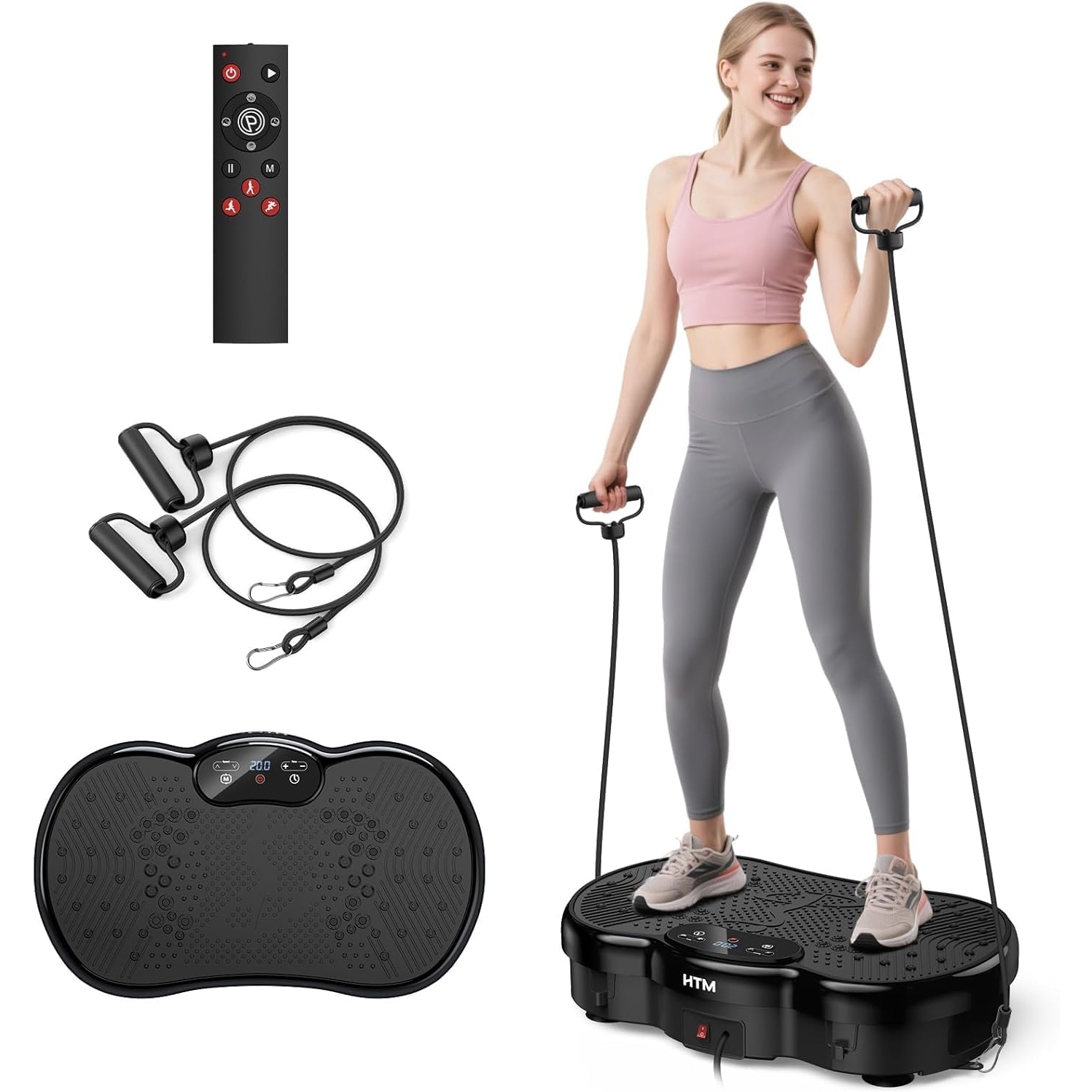 HTM Vibration Plate Exercise Machine for $42.49 Shipped