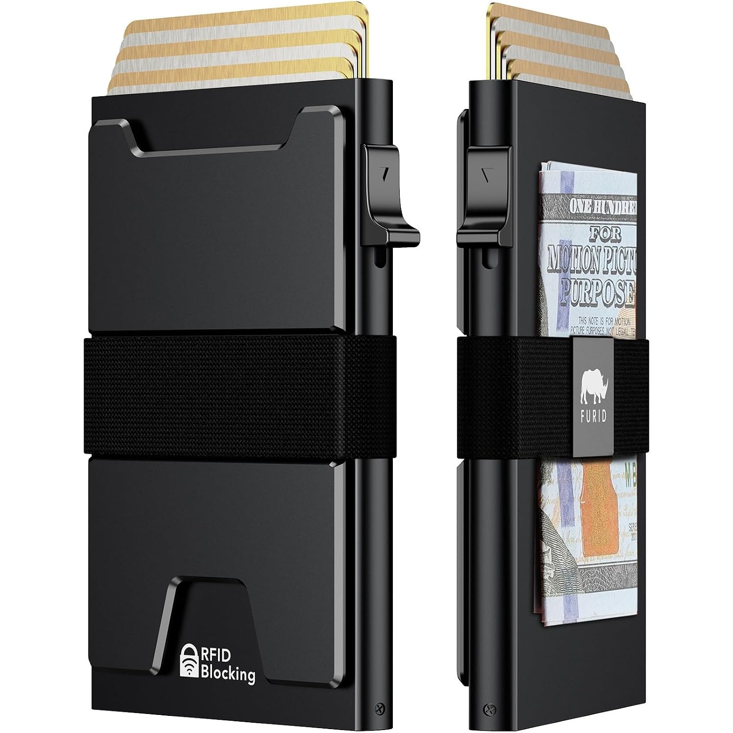 furid Smart Slim Minimalist RFID Block Card Wallet for $4.49