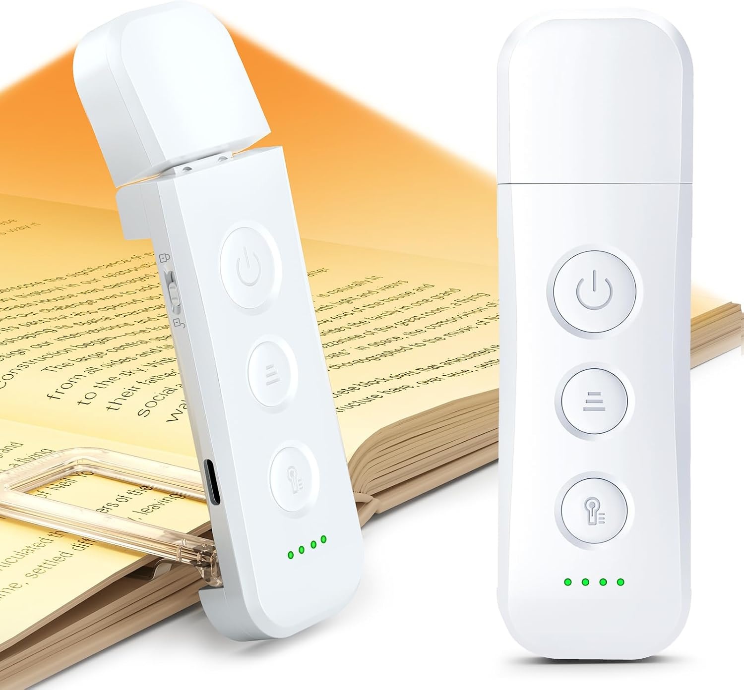 Glocusent 12 LED Book Light,Portable USB-C Book Lights for $5.99