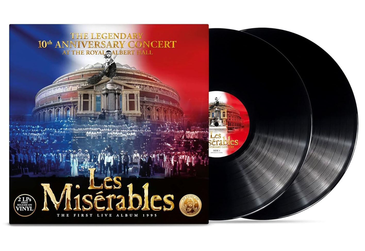 Les Miserables 10th Anniversary Concert at the Royal Albert Hall Double Vinyl for $20.64