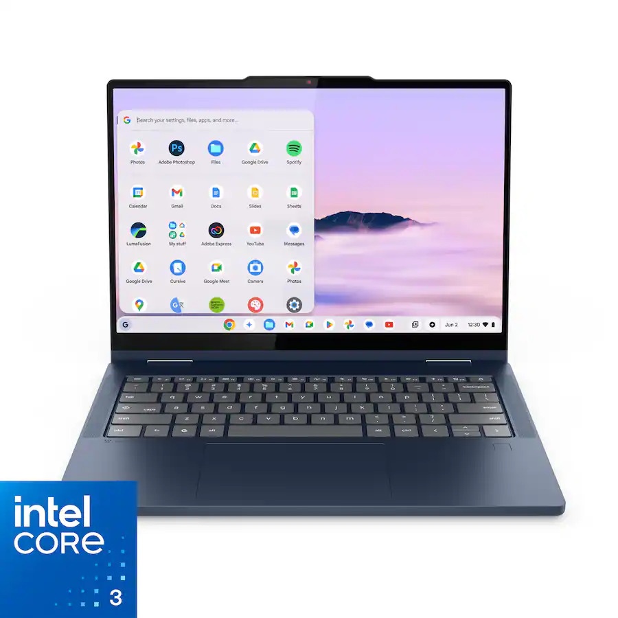 Lenovo Chromebook Plus 2-in-1 14in Intel Core 3 8GB 128GB Laptop for $399 Shipped