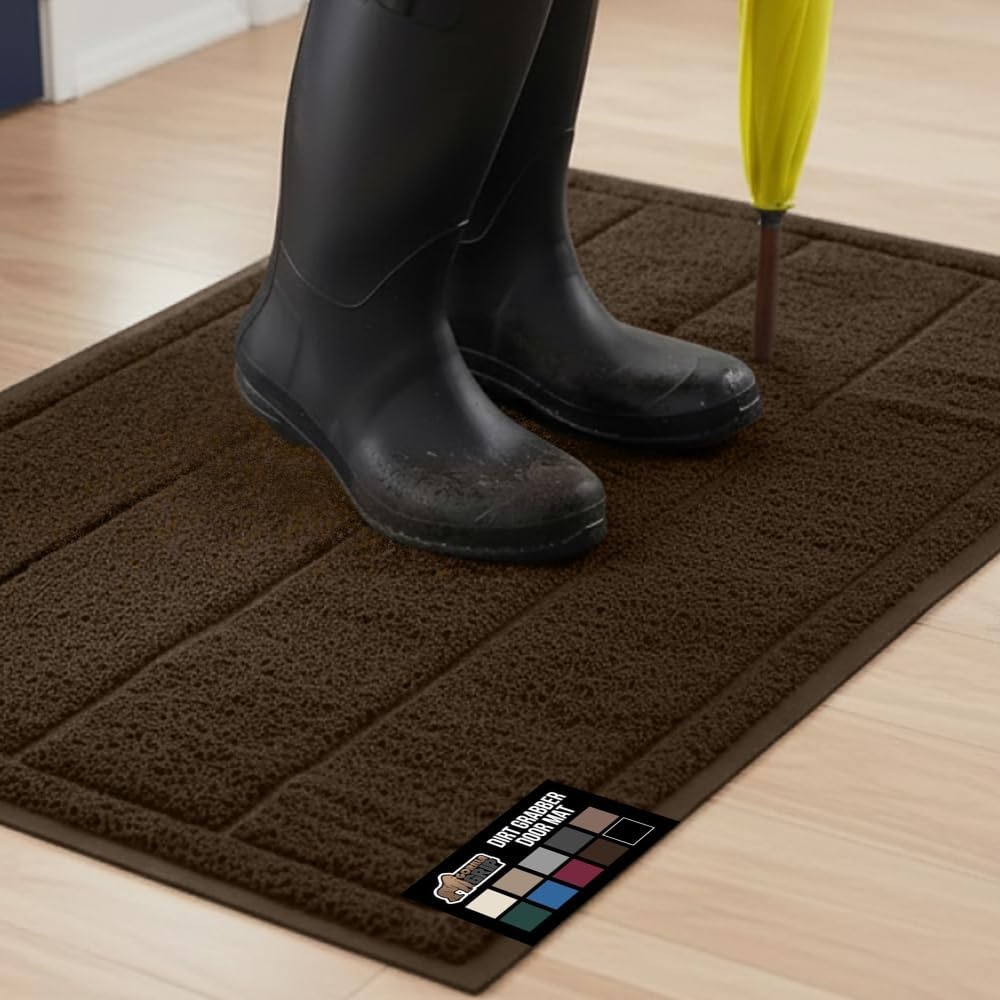 Gorilla Grip Dirt Grabber Door Mat Durable Mesh for $13.29