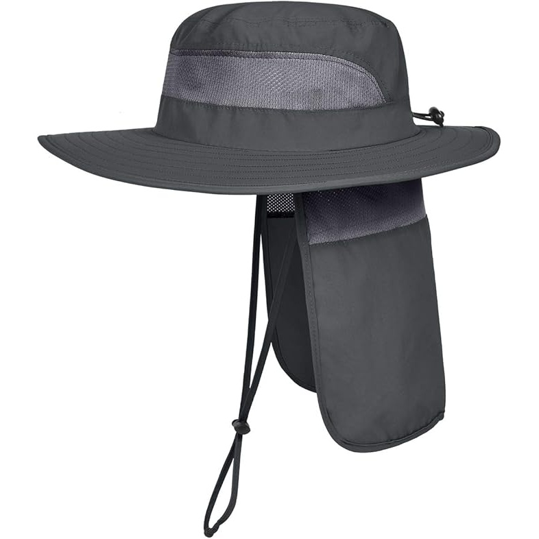UPF 50+ Sun Protection Safari Cap Hat by LCZTN for $4.99
