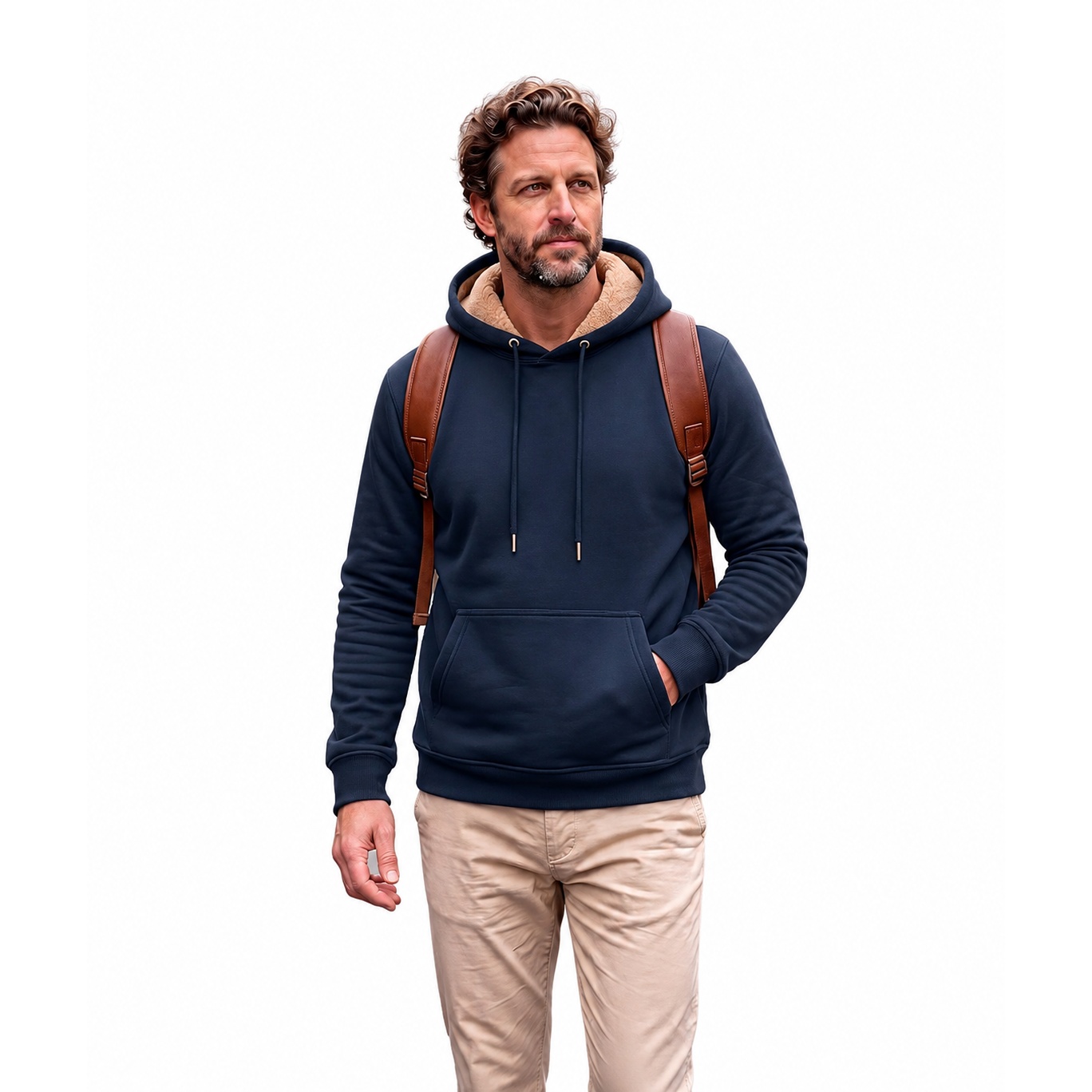 ZITY Sherpa Lined Hoodie Sweatshirt for $19.99 Shipped