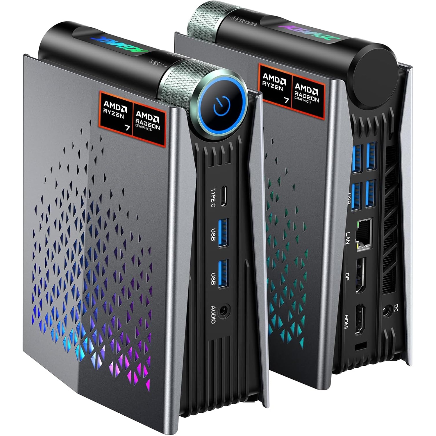 Acemagician S3a Ryzen 7 H 255 16GB 512GB Mini Desktop Computer for $476.98 Shipped