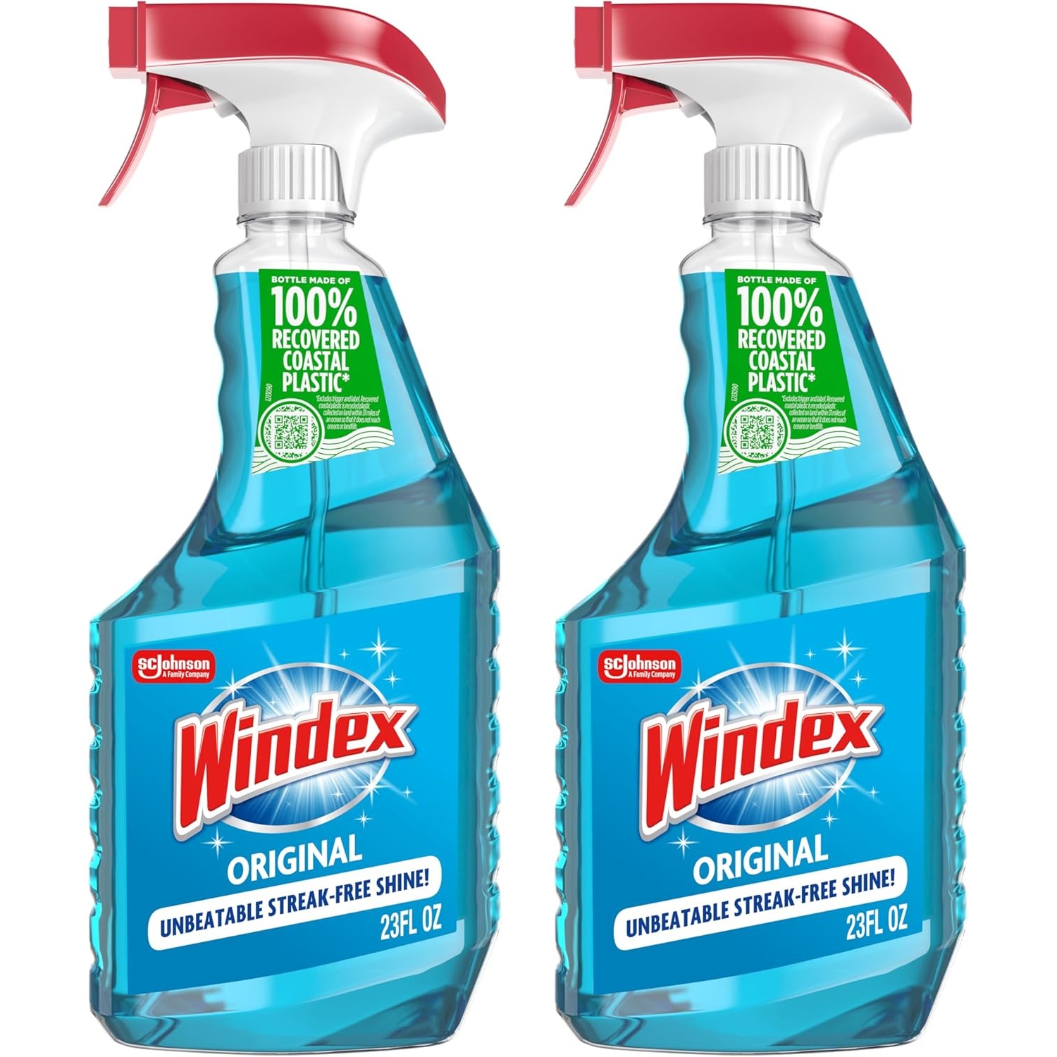 Windex Glass and Window Cleaner Spray Bottle 2 Pack for $4.26