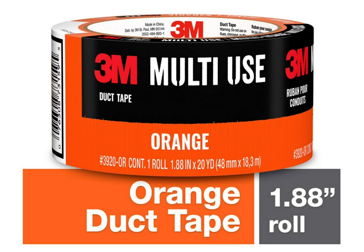 3M Duct Tape 20 Yard Roll for $2.90