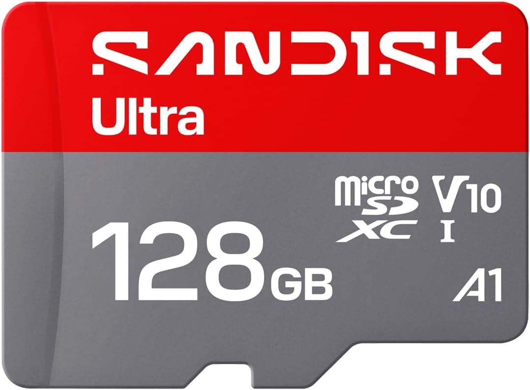 Sandisk 128GB Ultra microSD Card for $27.49