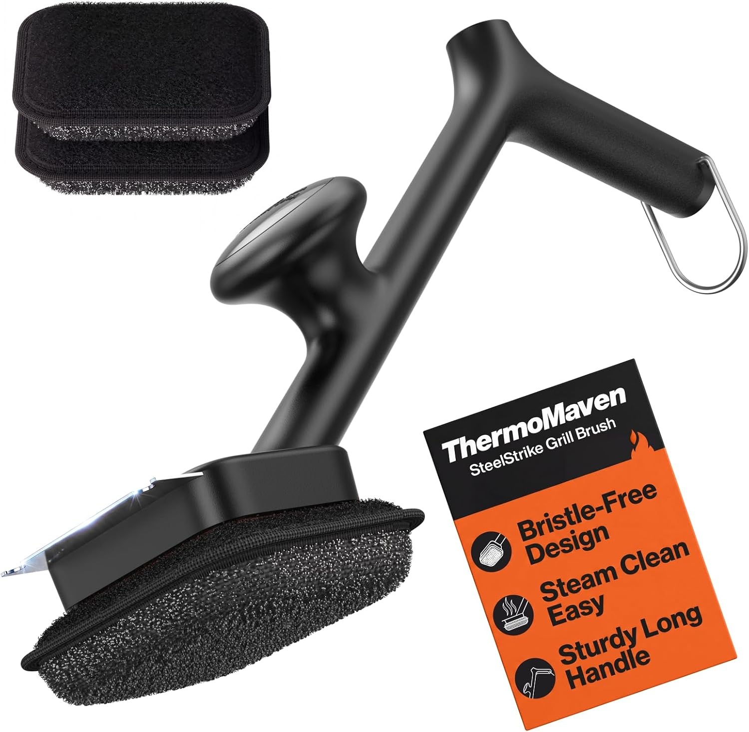 ThermoMaven Bristle-Free BBQ Grill Brush for $19.99