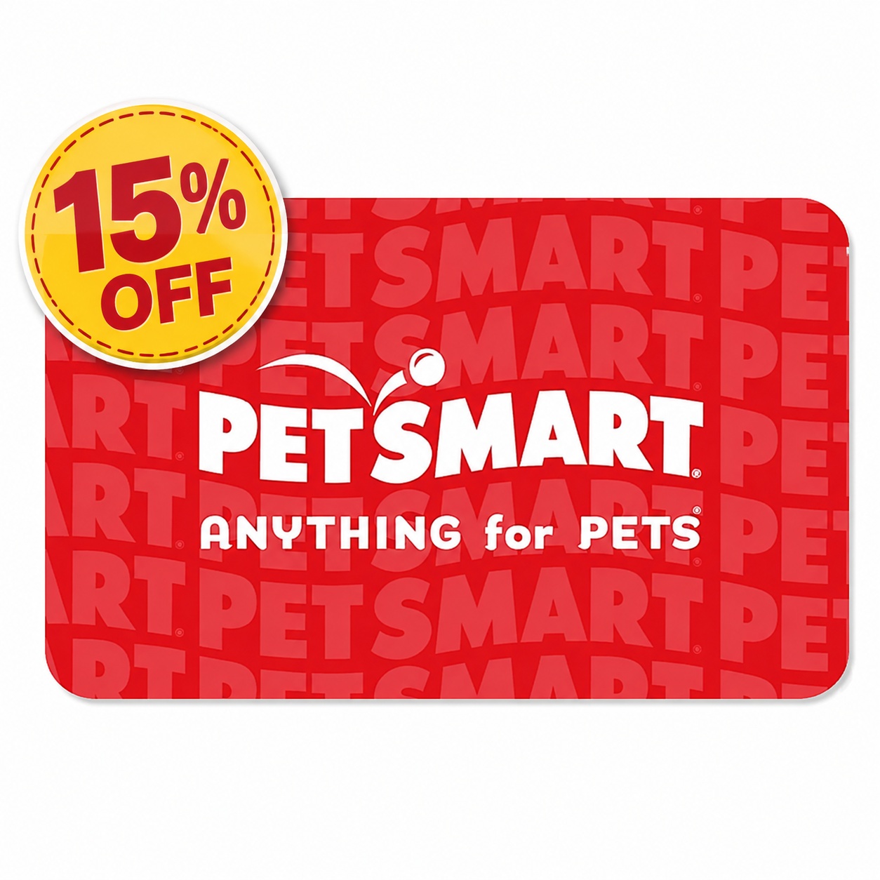 PetSmart Discounted Gift Card for 15% Off