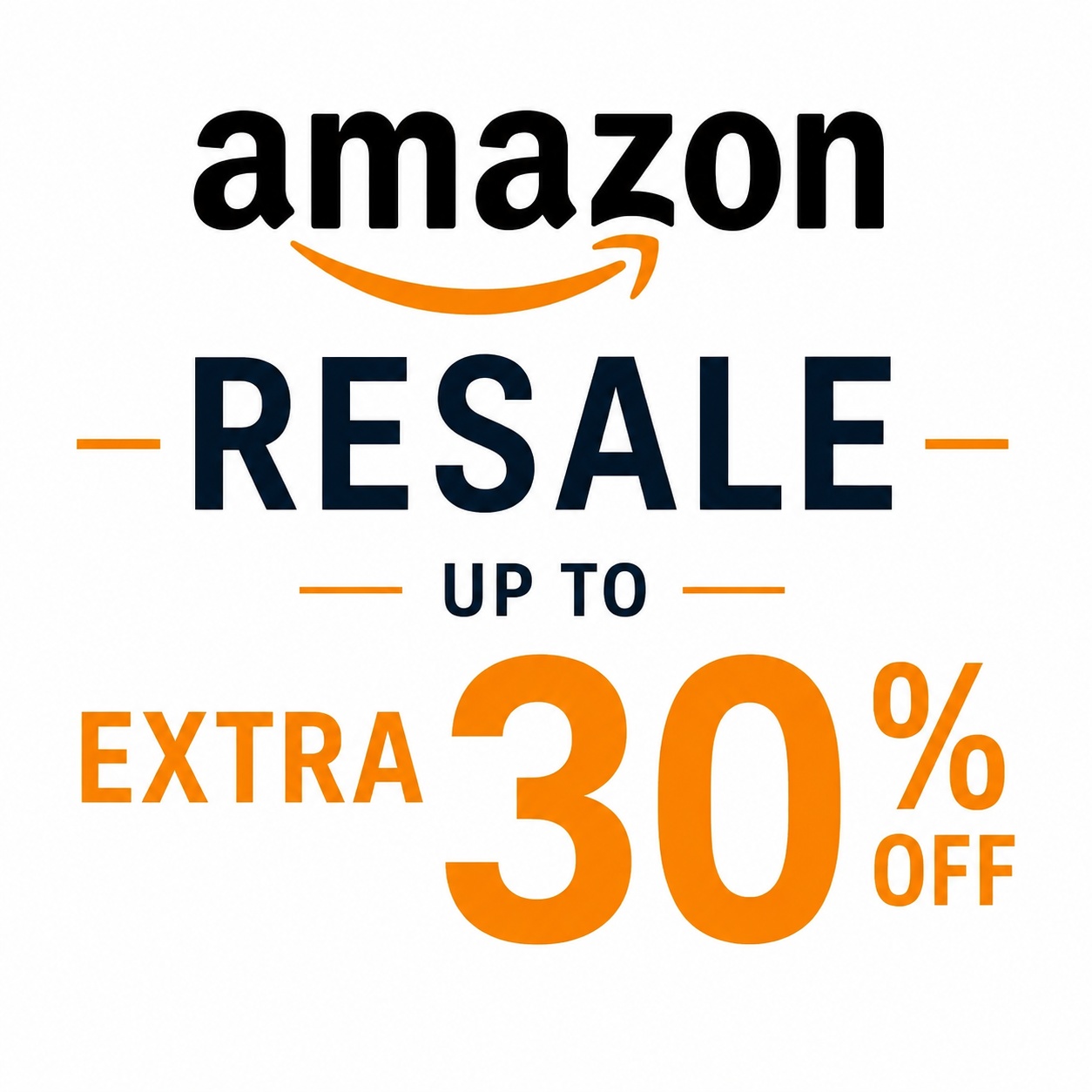 Amazon Resale Used Items and Returns for 30% Off