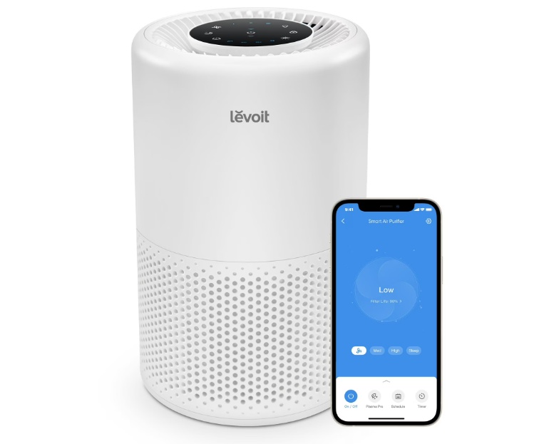 Levoit PlasmaPro 200S-P 3-Stage Air Filtration for $65 Shipped