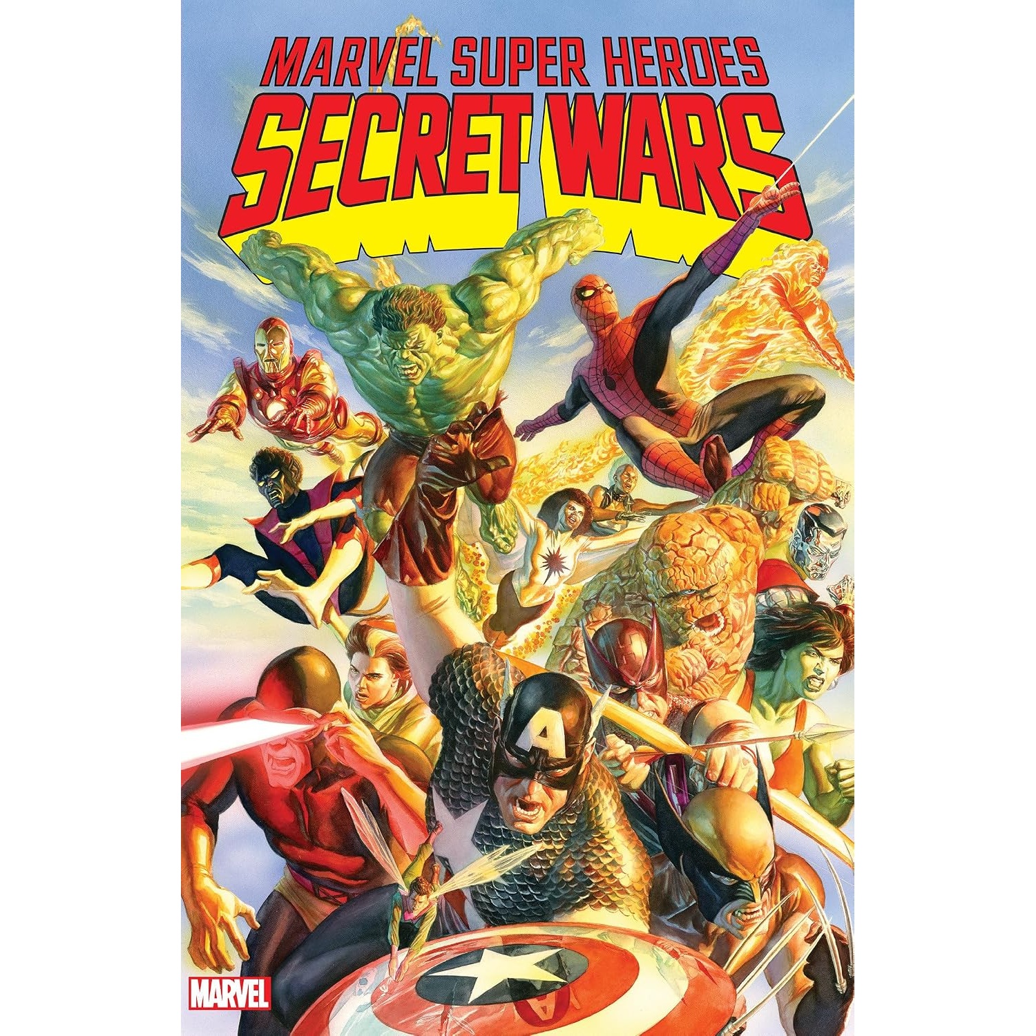 Marvel Super Heroes Secret Wars Book for $12