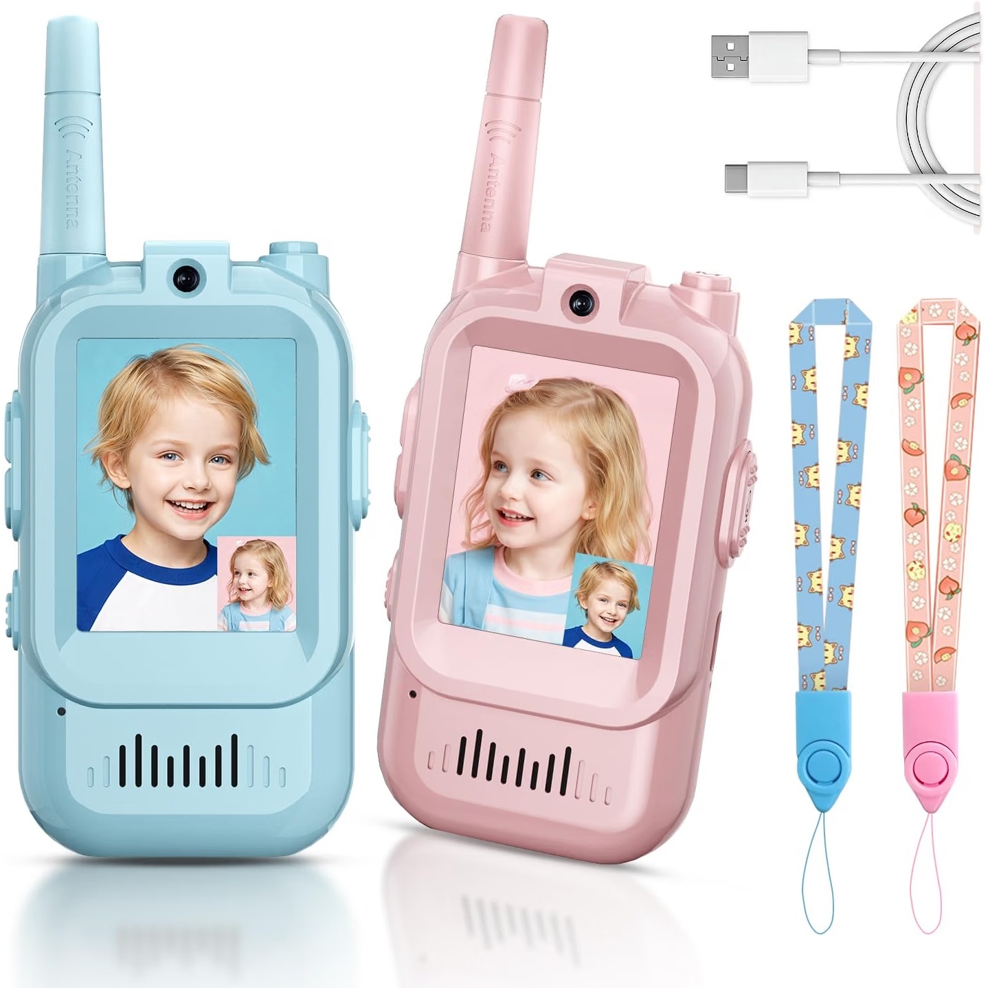 Kids Video Walkie Talkies by Yussbcu 2 Pack for $14.99