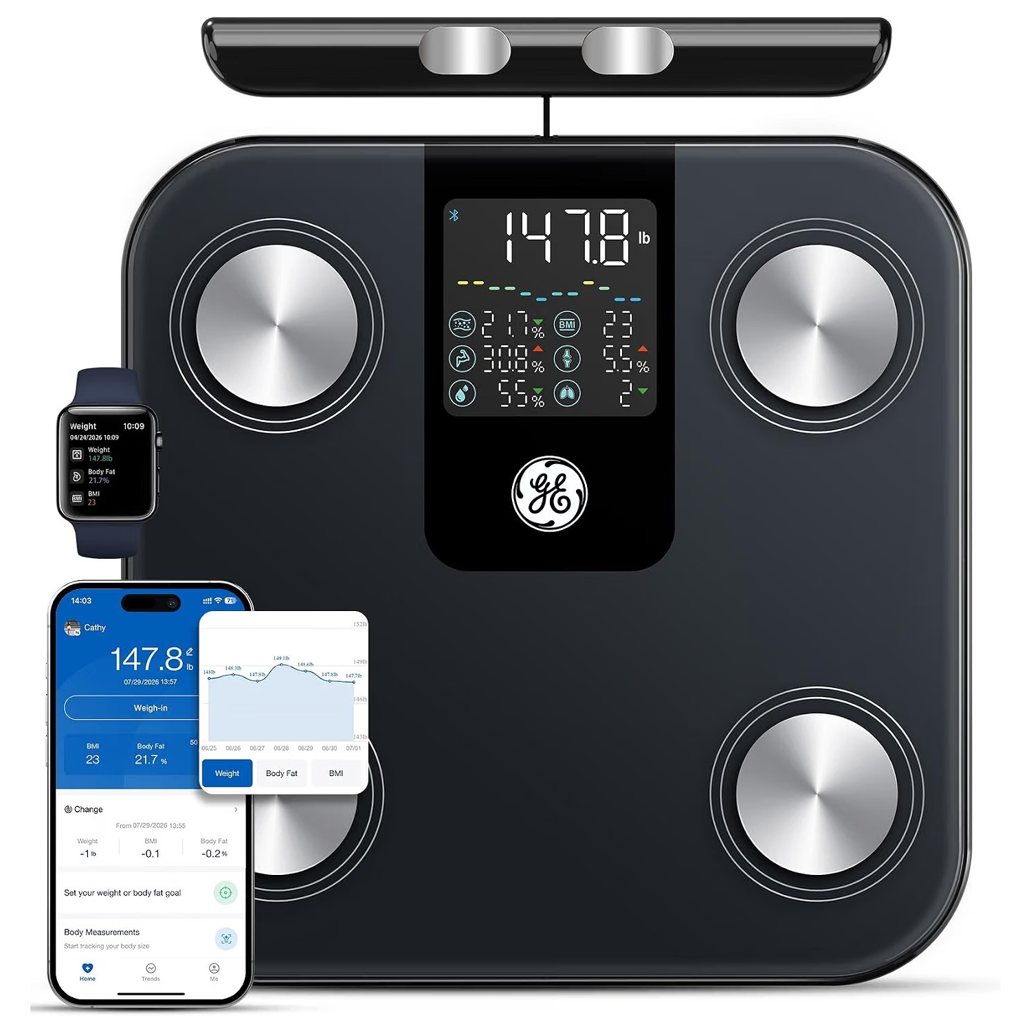 GE Smart Scale for Body Weight for $59.99 Shipped