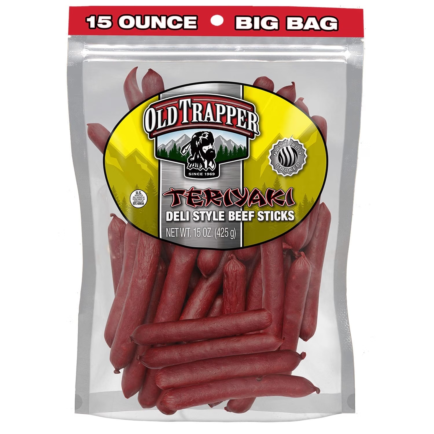 Old Trapper Deli-Style Beef Sticks for $9.49